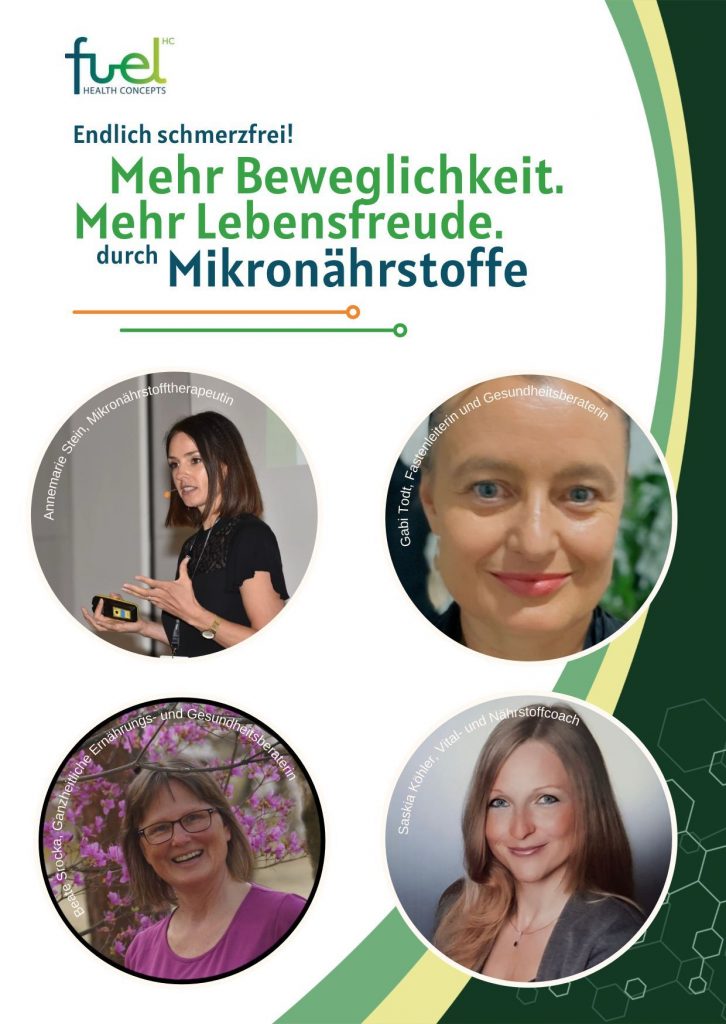 Das Health-Day Event ist eine Serie die Annemarie Stein betreibt. Ich freue mich, beim Erfurt-Event am 4. April als Vortragende mit dabei zu sein.